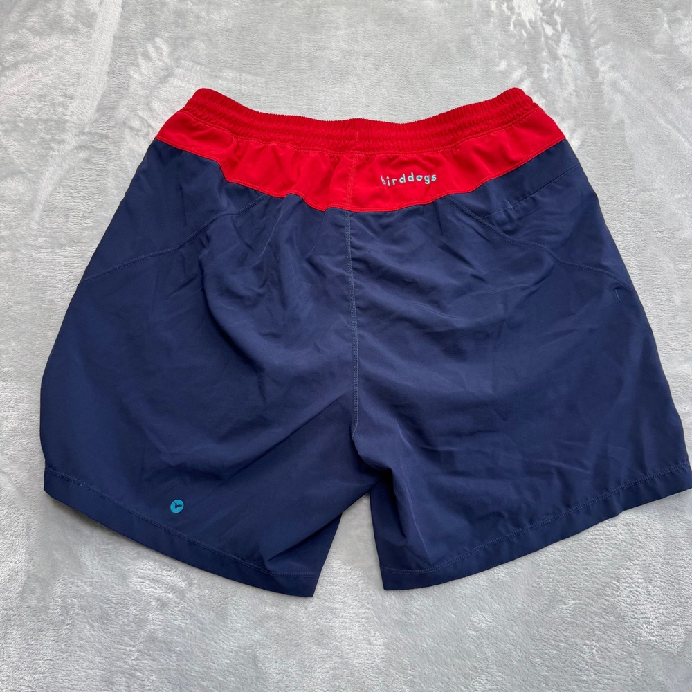 Birddogs Shorts Mens XXL Navy Blue The Booms Classic Lined Gym Athletic Workout - Picture 2 of 10